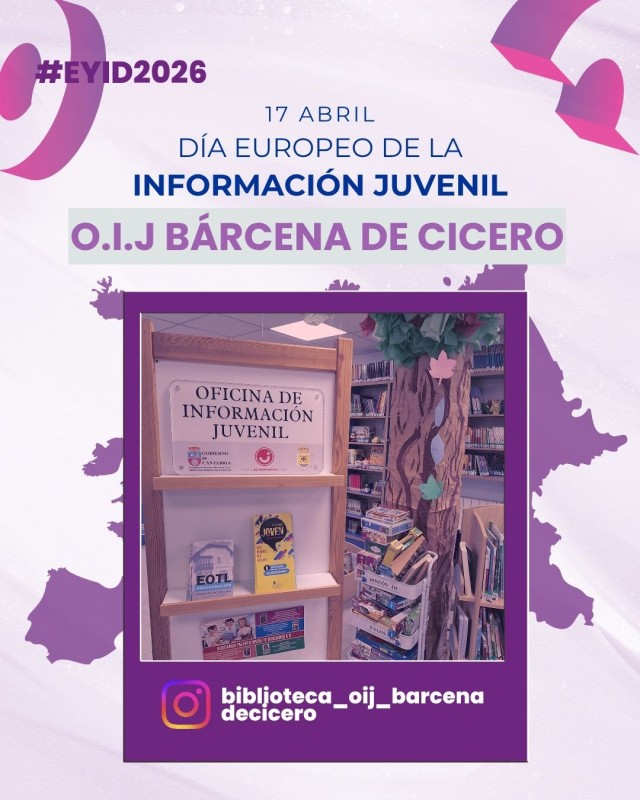 Día de la Información Juvenil 2026 barcena cicero