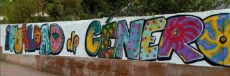 En Zona Joven:  Grafiti 'Igualdad de Género'